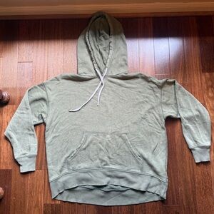 Aerie Olive Green Pullover Oversized Hoodie Sweater Size XS